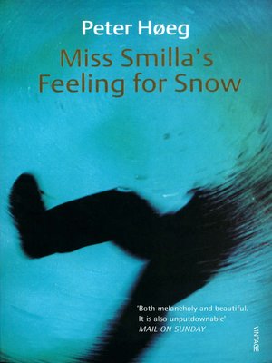 cover image of Miss Smilla's feeling for snow